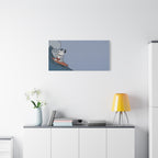 Surfing Dog Canvas