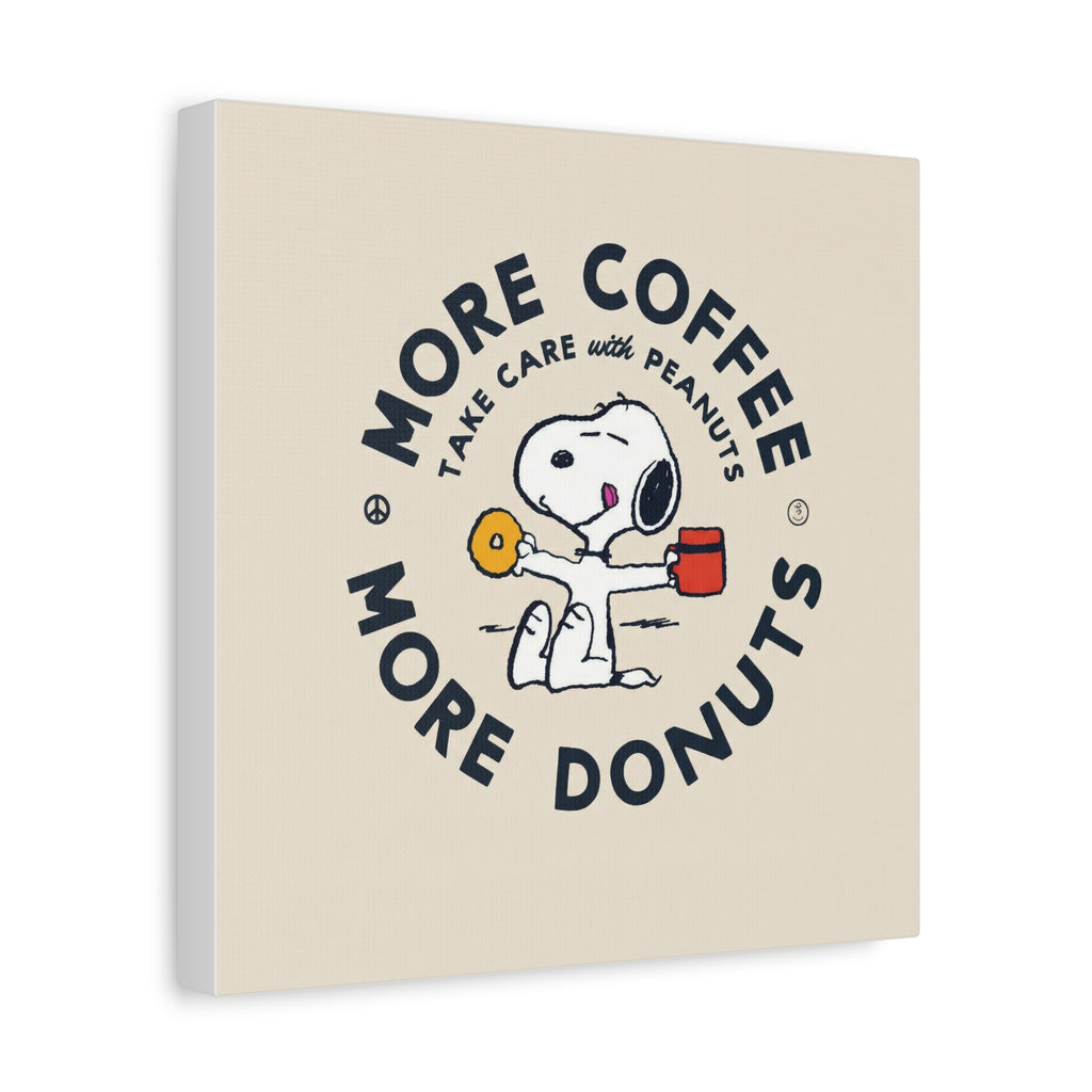 Coffee And Donuts Canvas