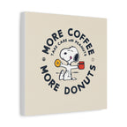 Coffee And Donuts Canvas