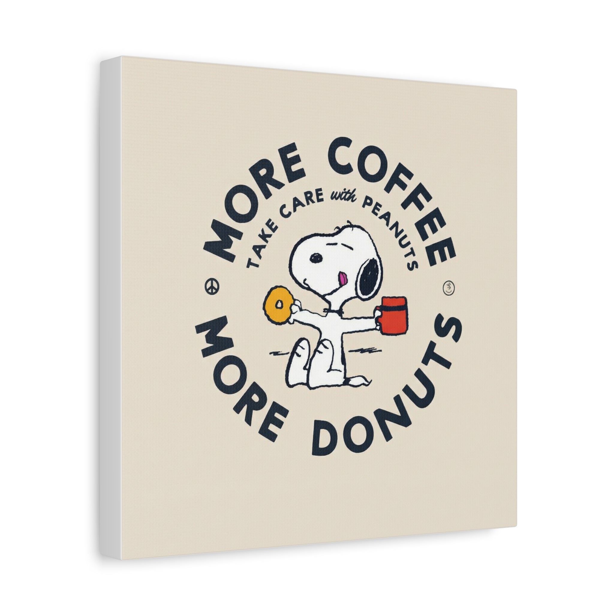 Coffee And Donuts Canvas