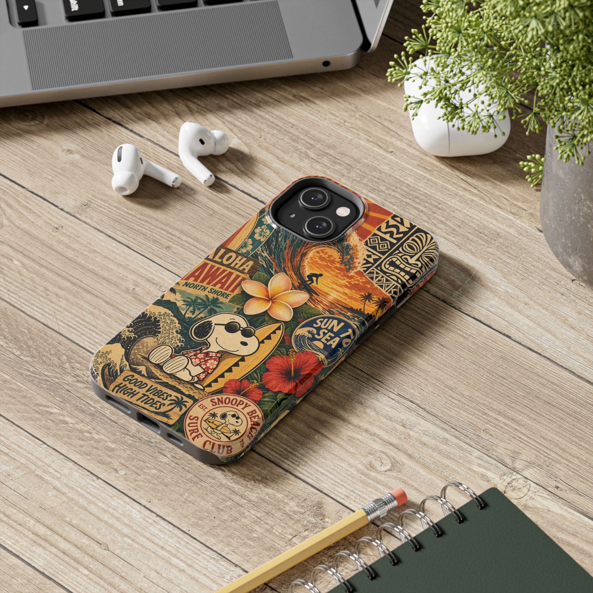 Hawaiian Snoopy Phone Case