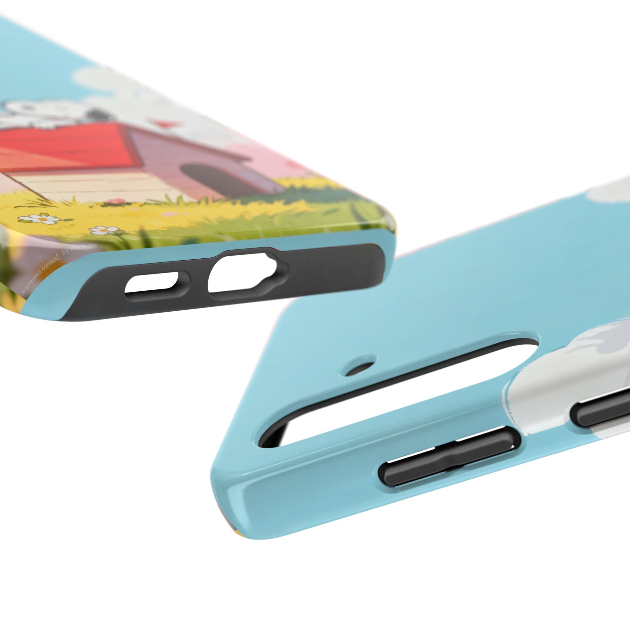 Relaxing Doghouse Phone Case