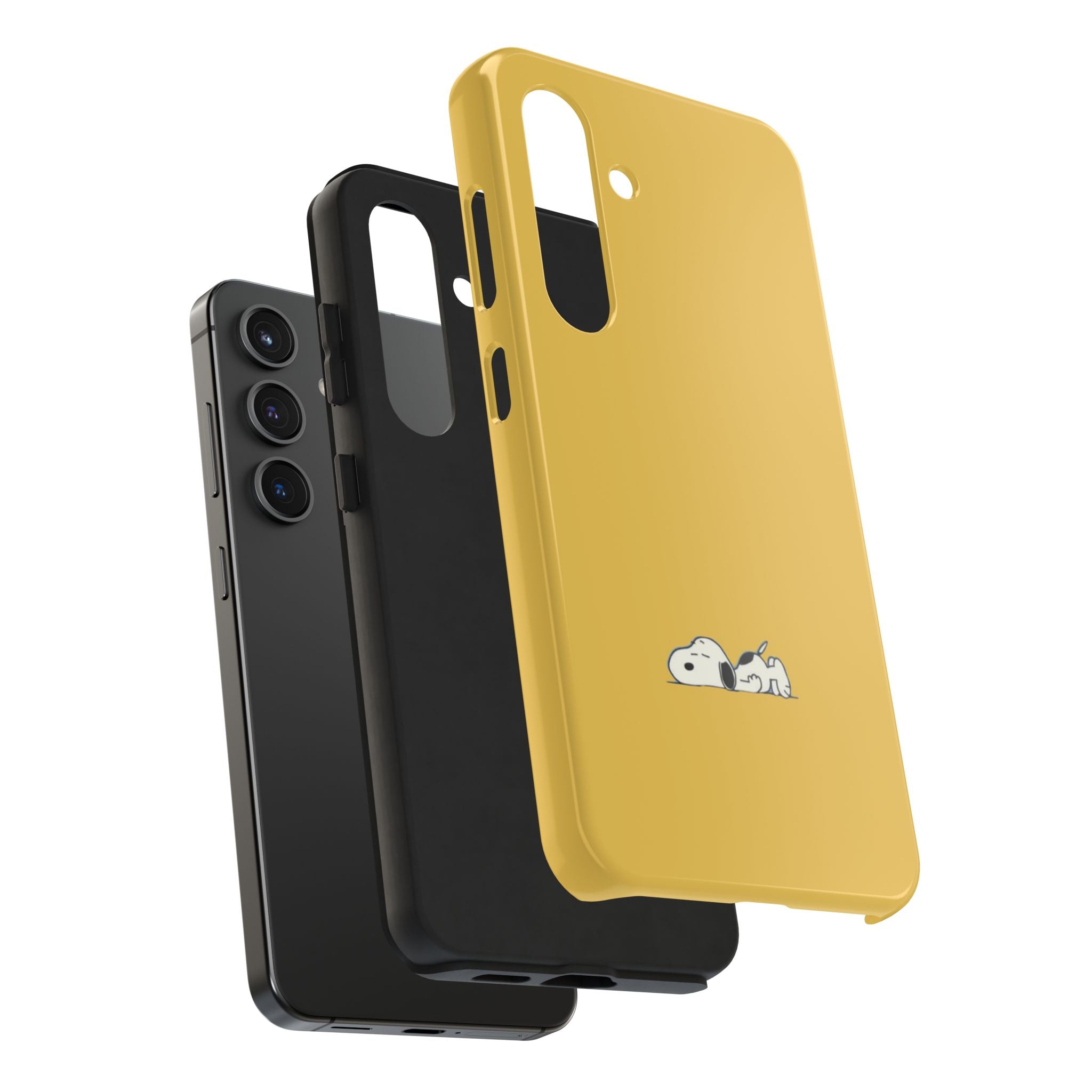 Sleeping Snoopy Yellow Phone Case