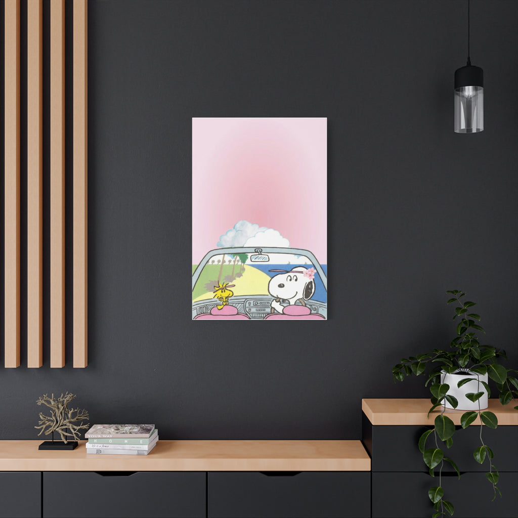 Woodstock Road Trip Canvas