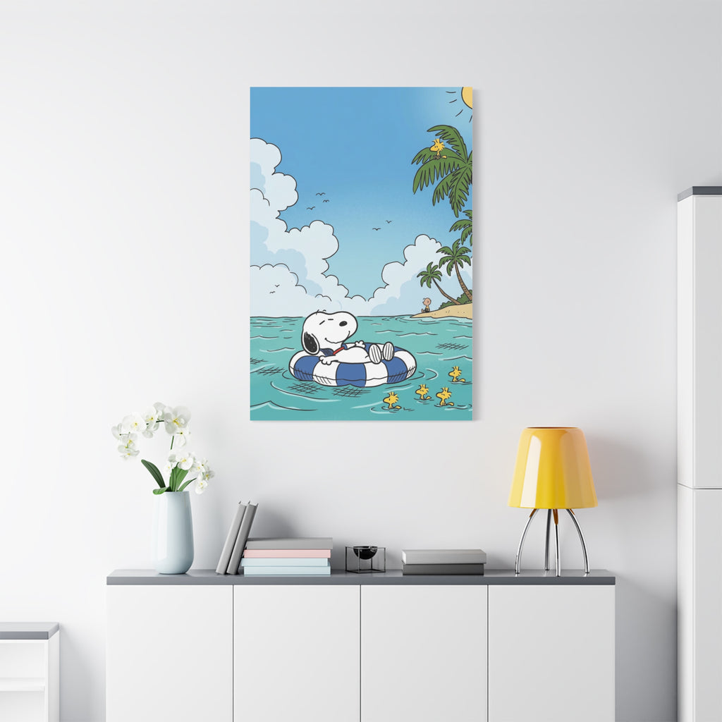 Inner Tube Float Canvas