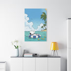 Inner Tube Float Canvas