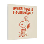 Snoopy And Woodstock Canvas