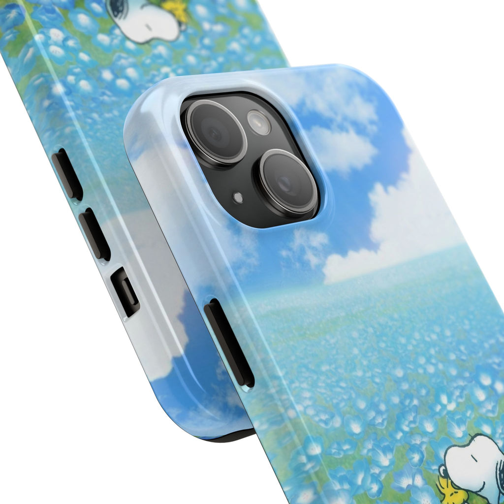 Blue Flower Field Case