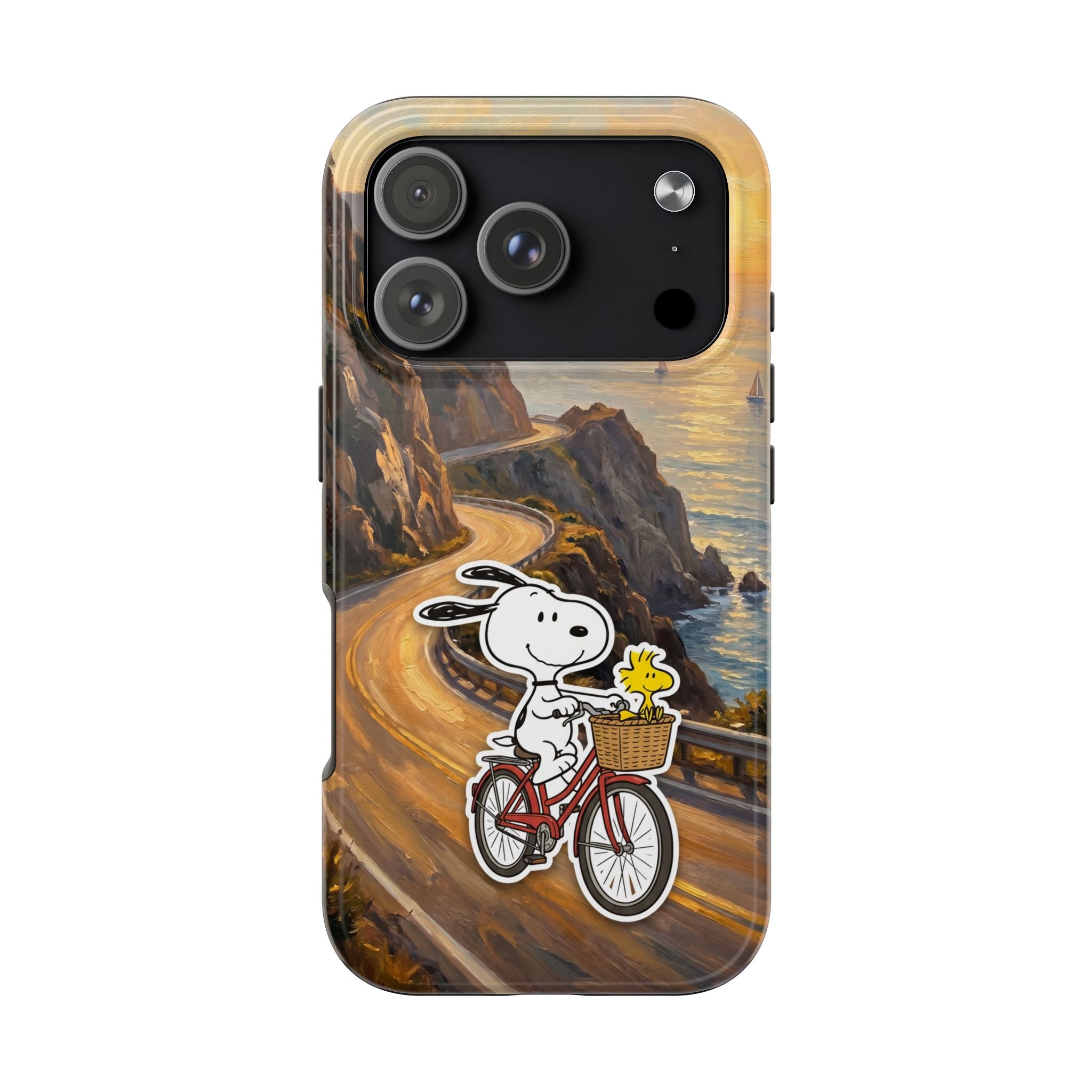 Snoopy Woodstock Bicycle Phone Case