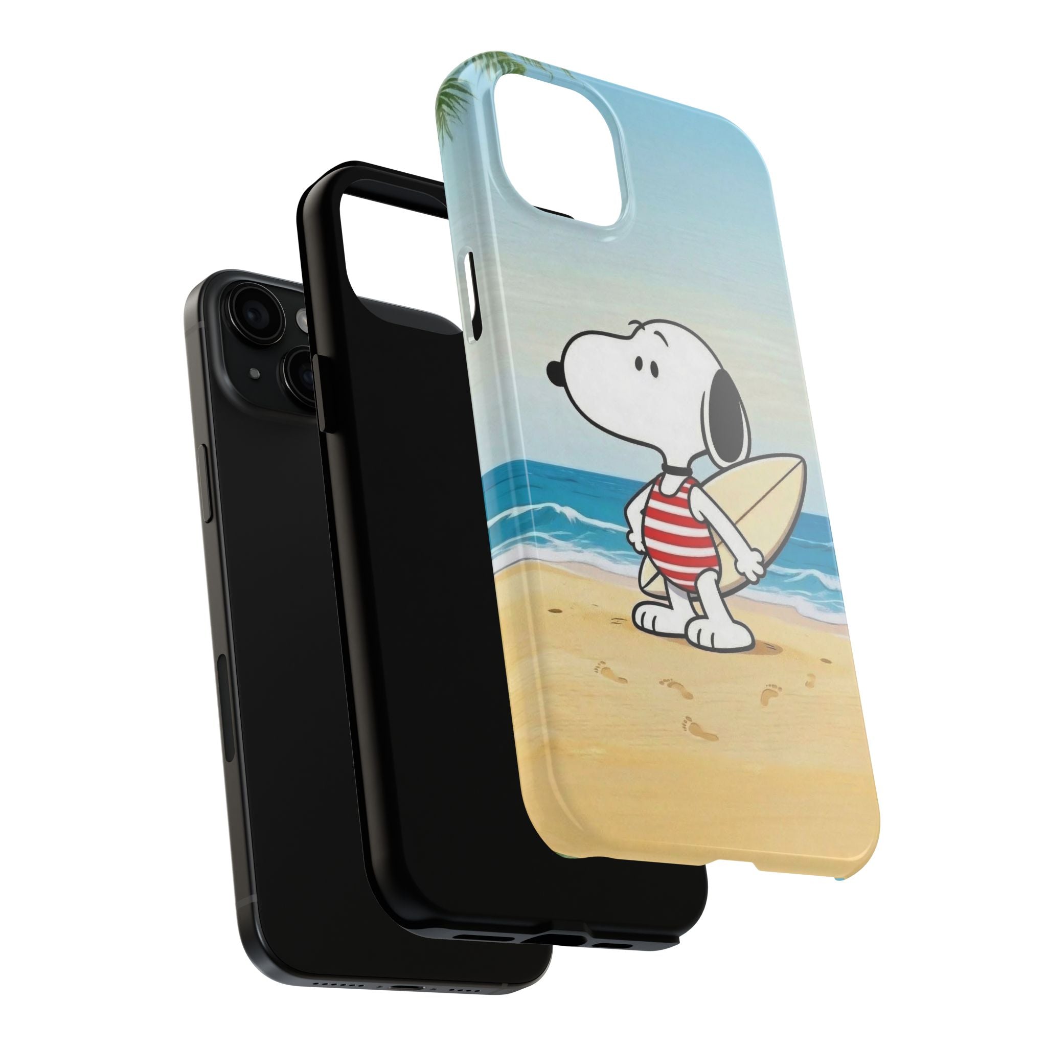 Beach Cartoon Surf Case