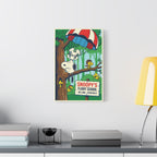 Snoopy Parachute Canvas