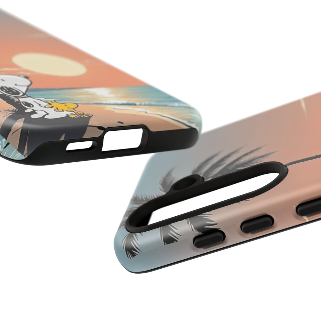 Snoopy Beach Sunset Phone Case