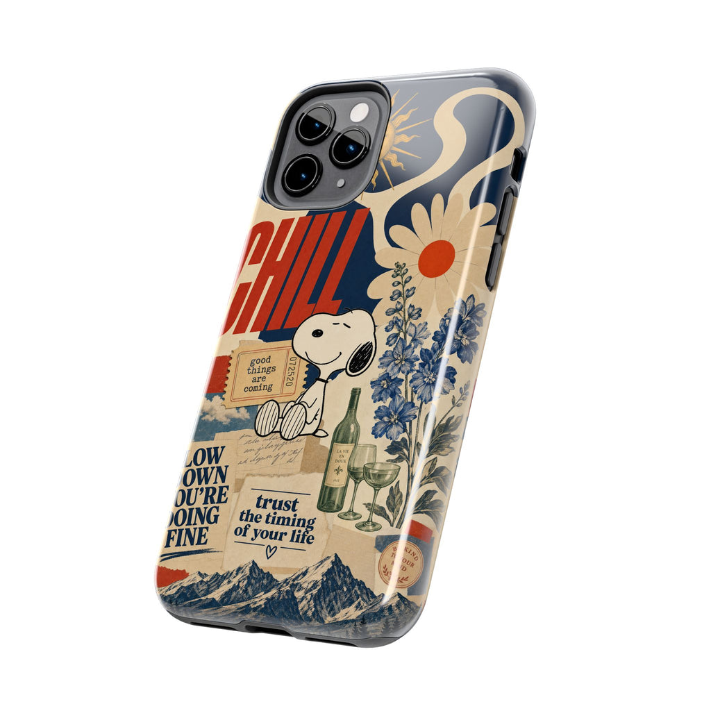 Snoopy Chill Collage Case