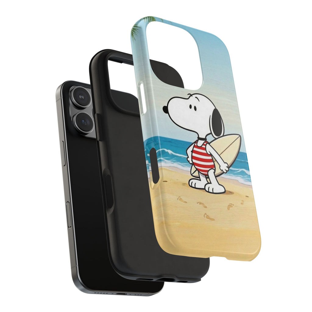 Beach Cartoon Surf Case