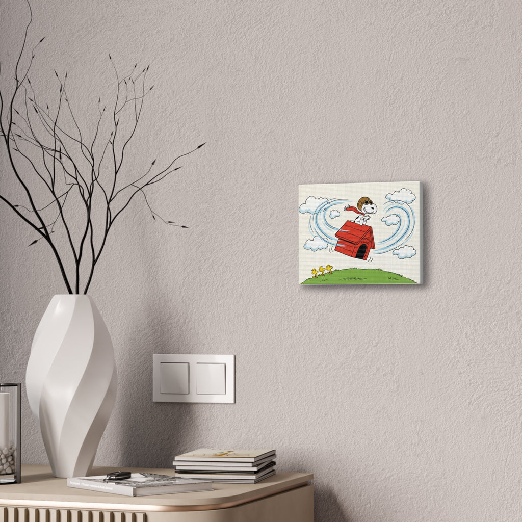 Flying Beagle Canvas