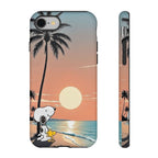 Snoopy Beach Sunset Phone Case