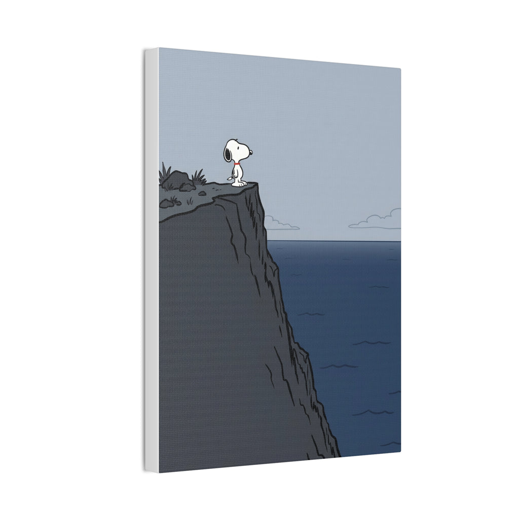Snoopy Cliffside Canvas