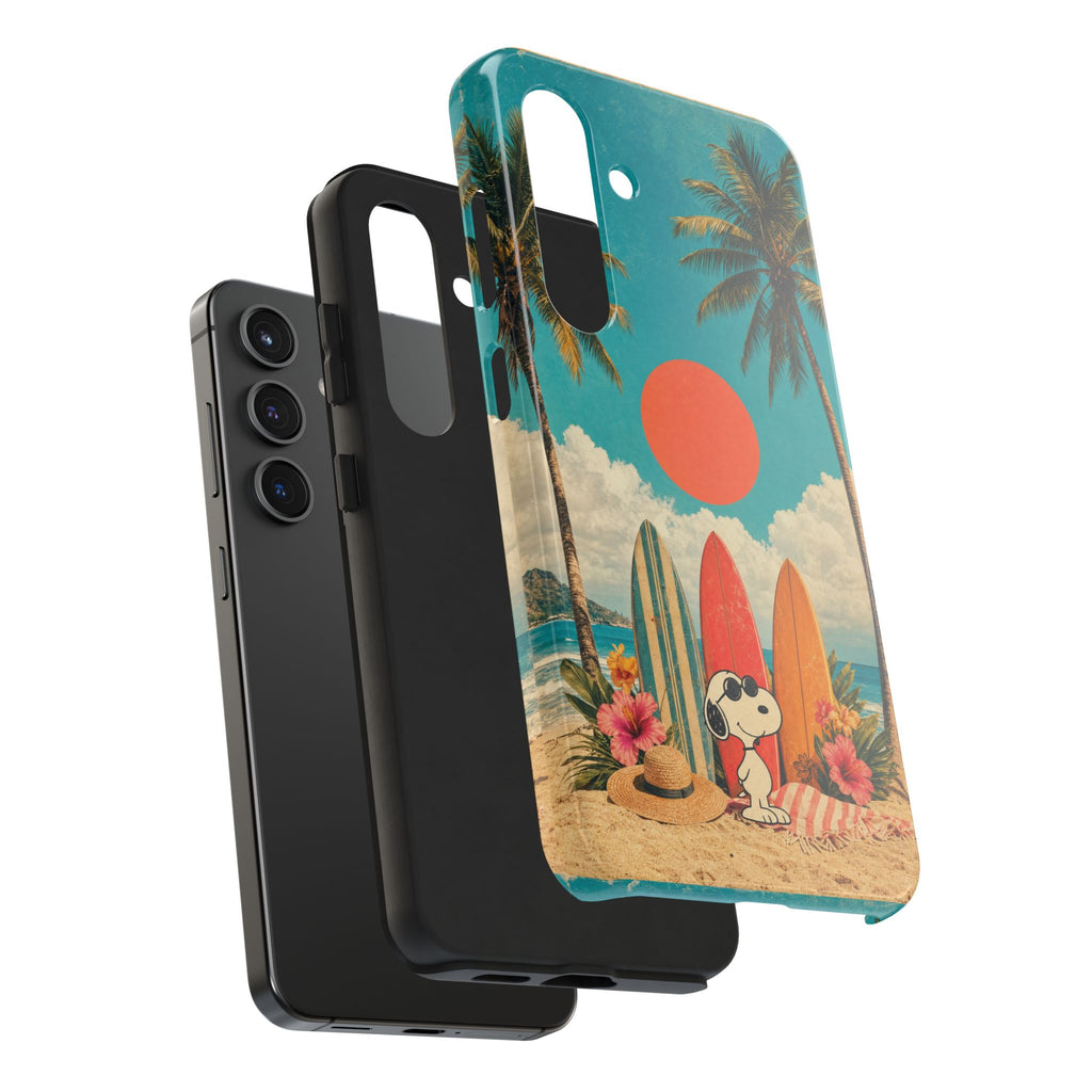 Retro Beach Sun Case