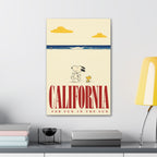 Woodstock California Beach Canvas