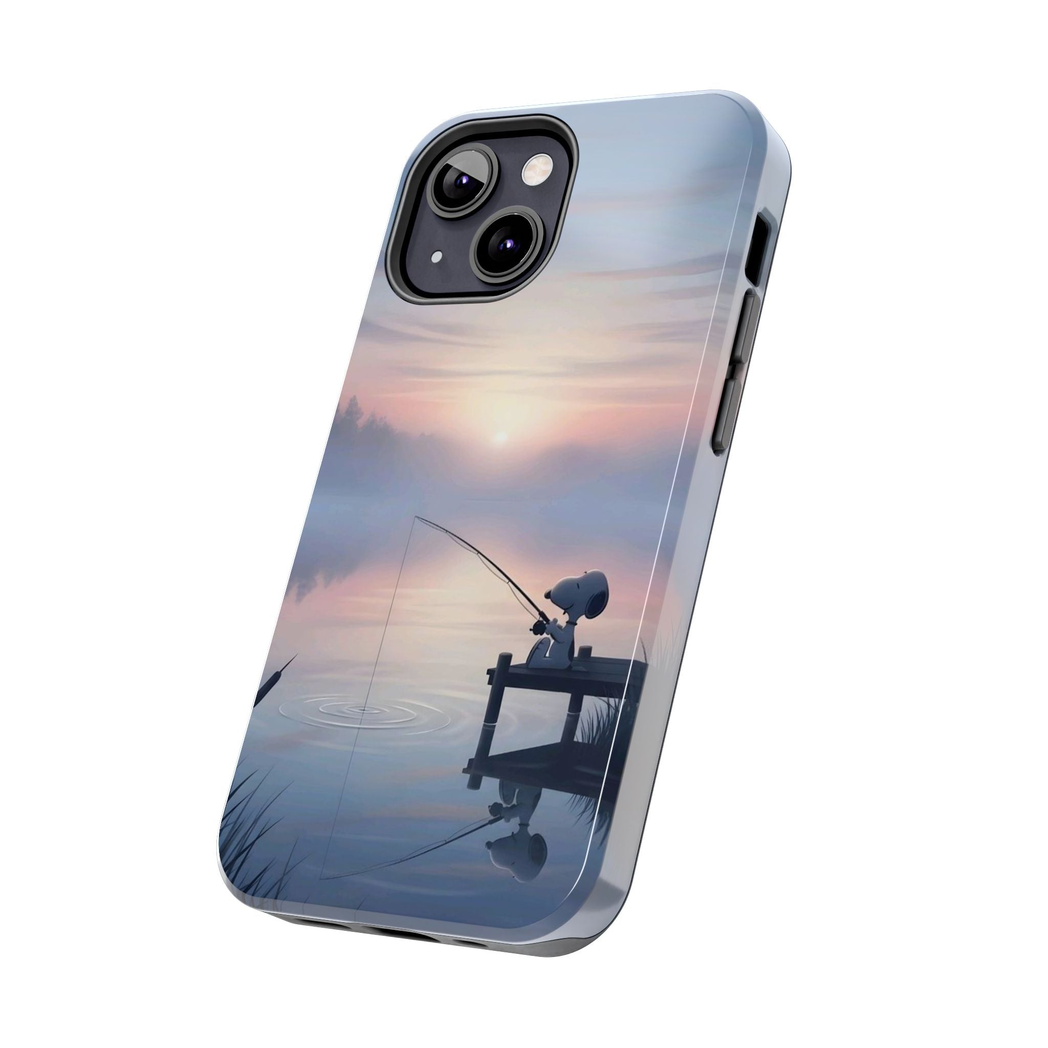 Sunset Fishing Phone Case