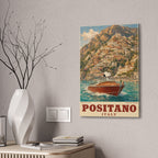 Positano Italy Canvas