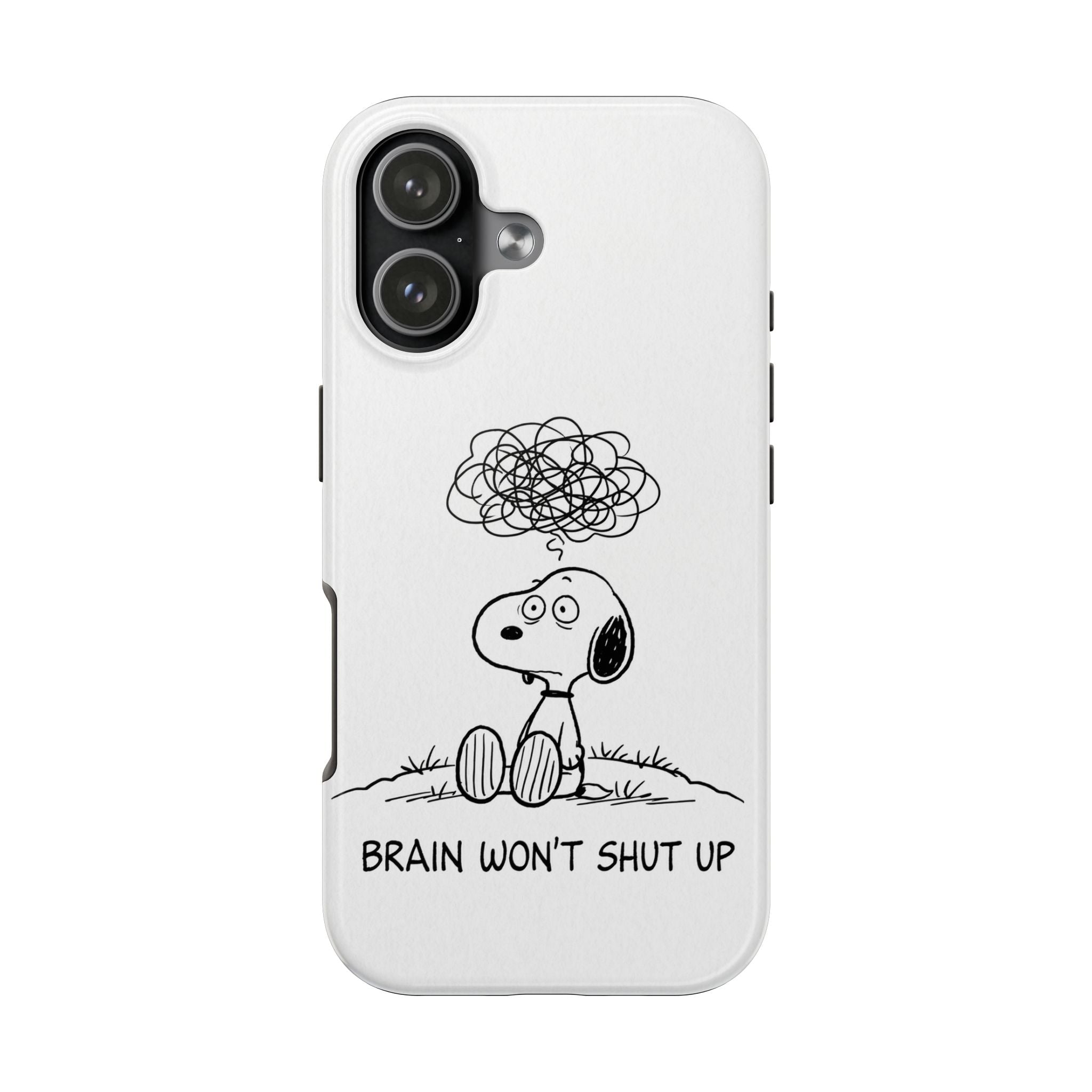 Snoopy Anxiety Phone Case