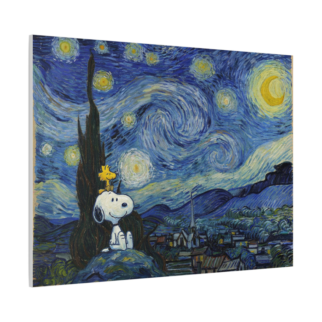 Woodstock Starry Night Canvas