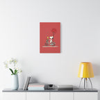 Bicycle Heart Balloons Canvas