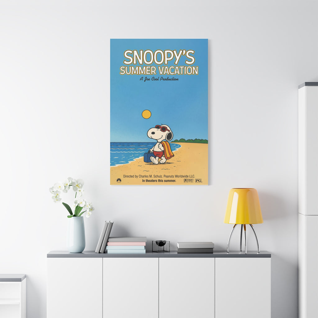 Summer Vacation Canvas