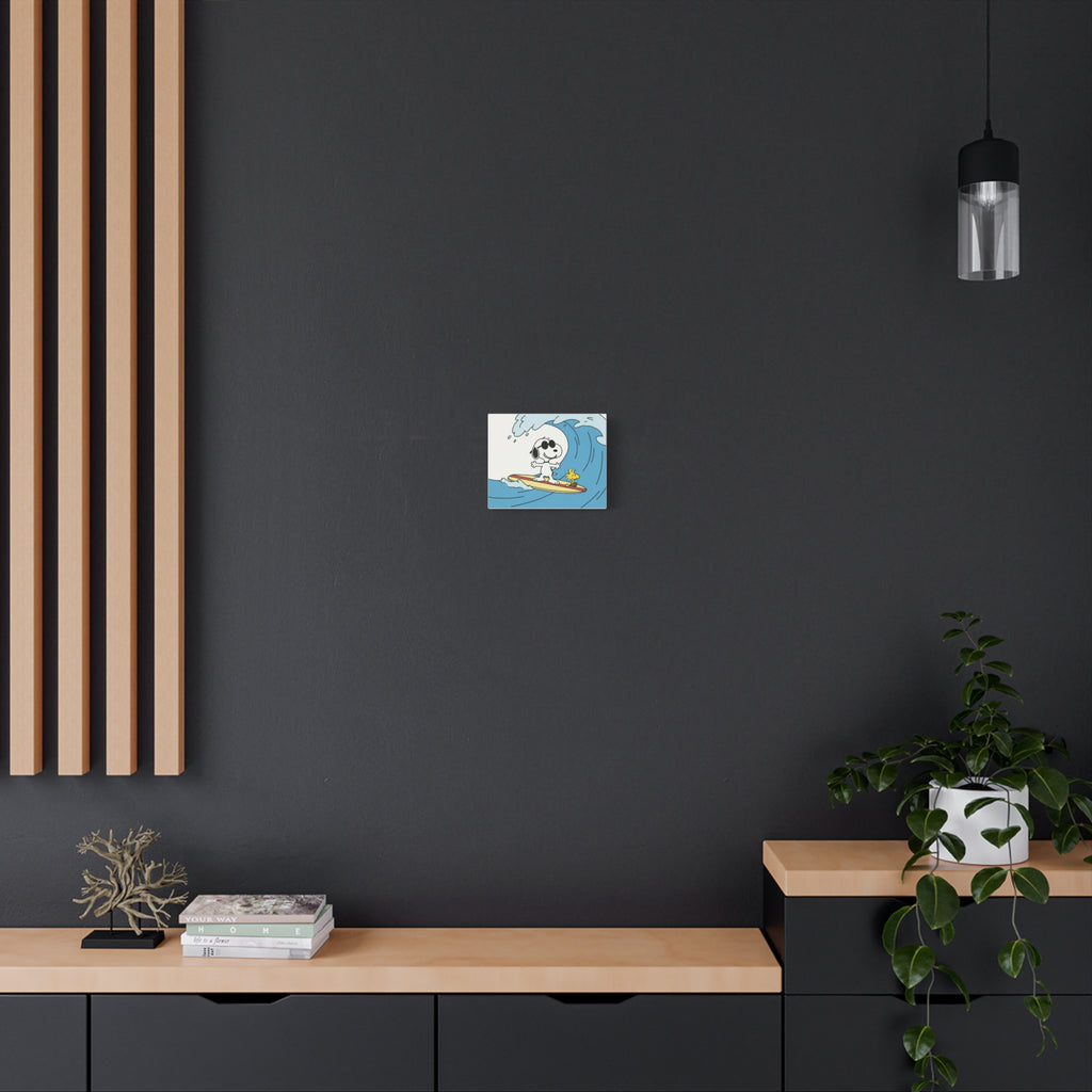 Snoopy Wave Rider Canvas