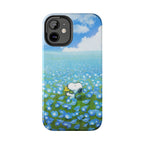 Blue Flower Field Case