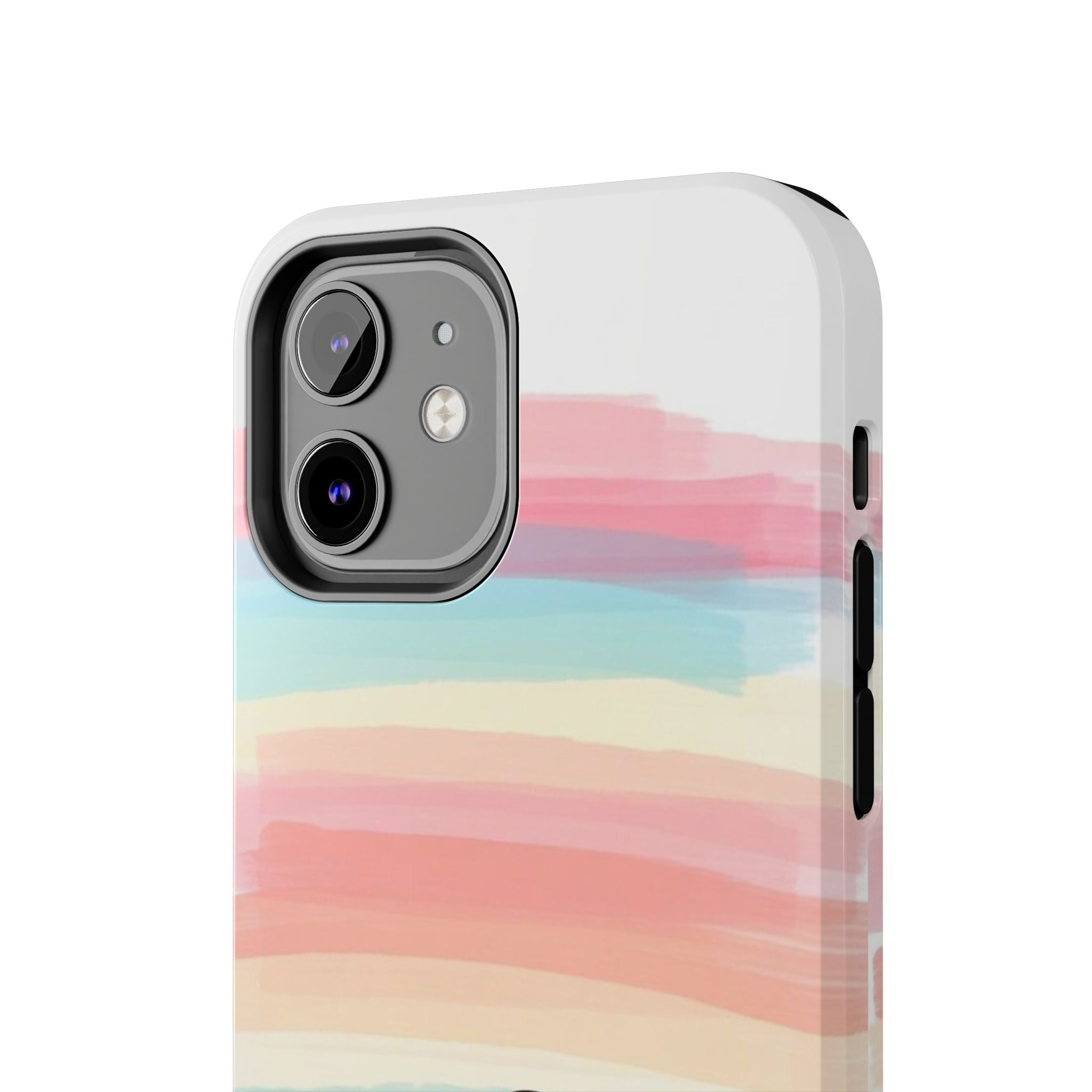 Rainbow Stripe Snoopy Phone Case