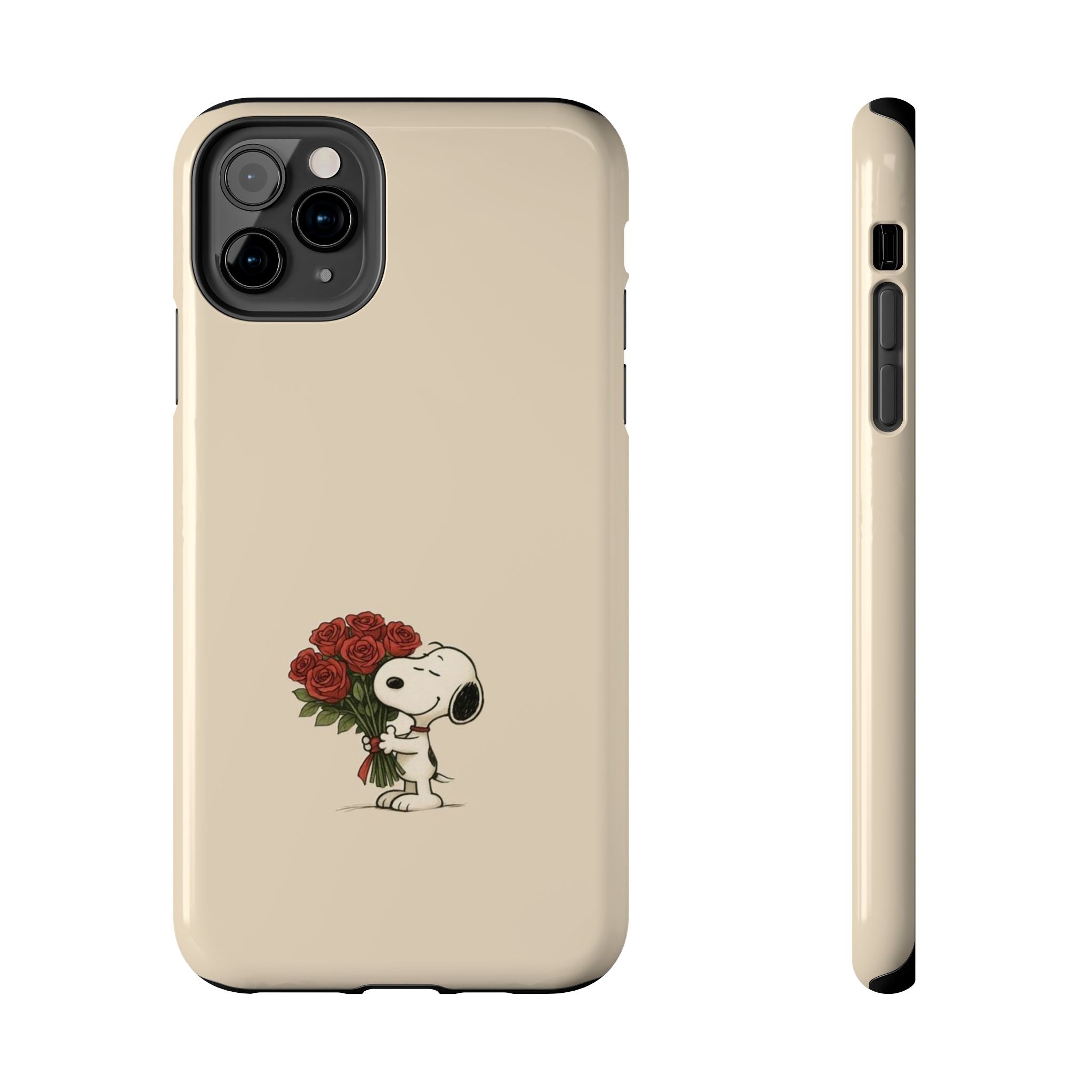 Snoopy Roses Phone Case
