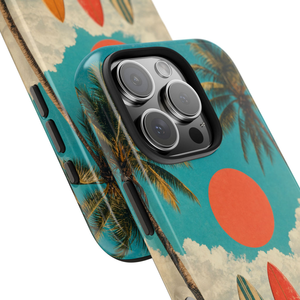 Retro Beach Sun Case