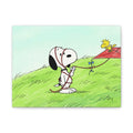 Snoopy Flying Kite Canvas