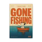 Gone Fishing Canvas
