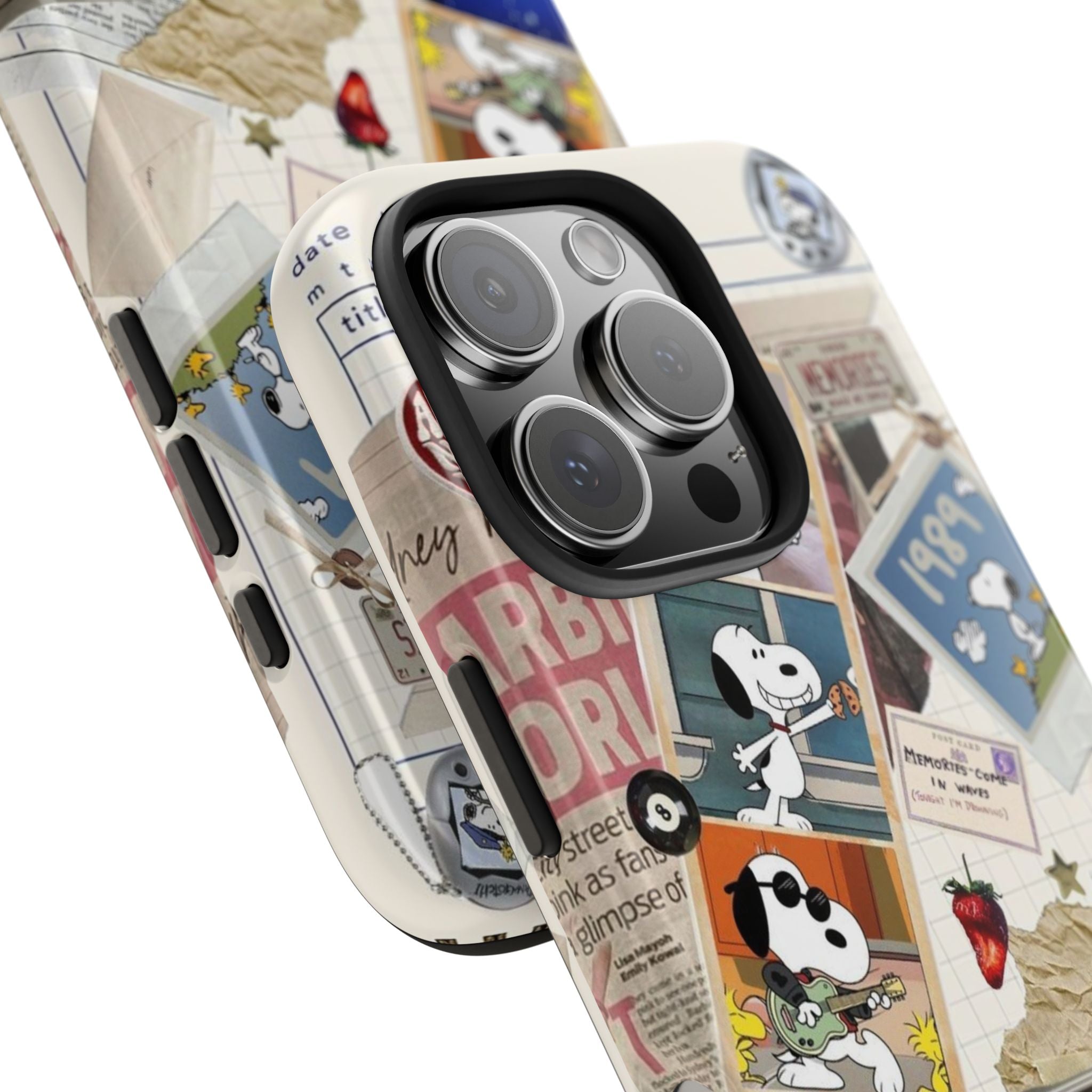 Retro Snoopy Collage Phone Case