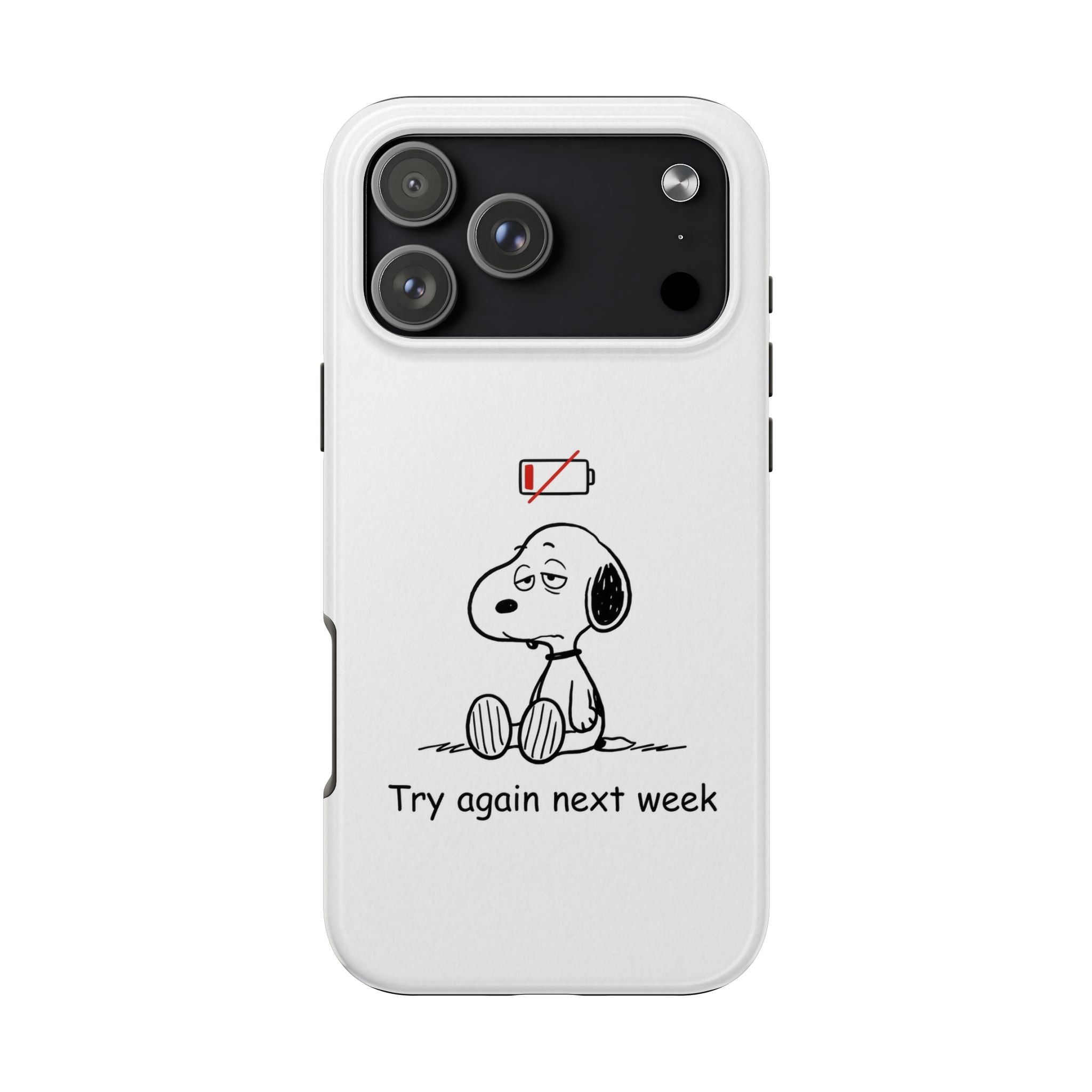 Low Battery Phone Case