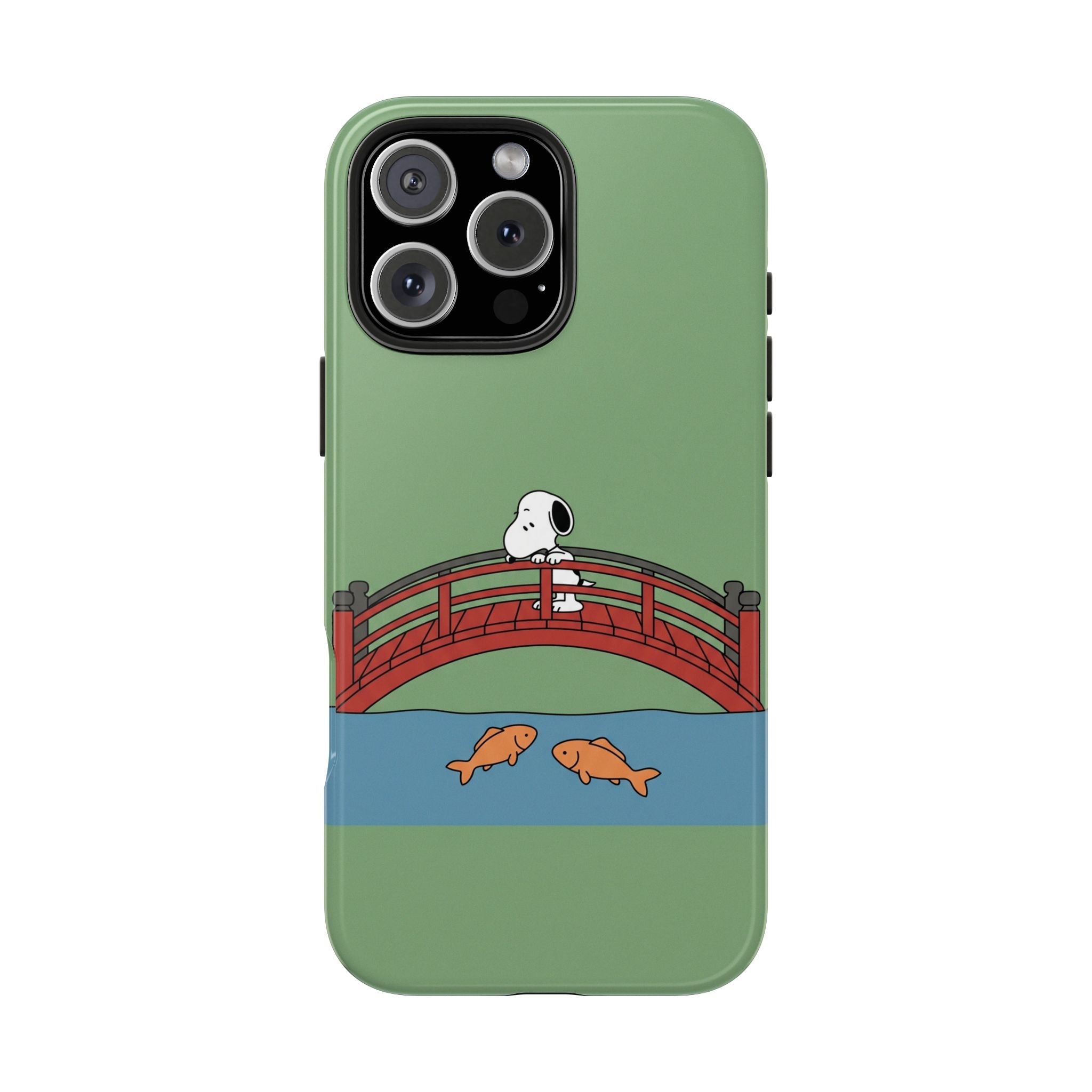 Koi Bridge Phone Case
