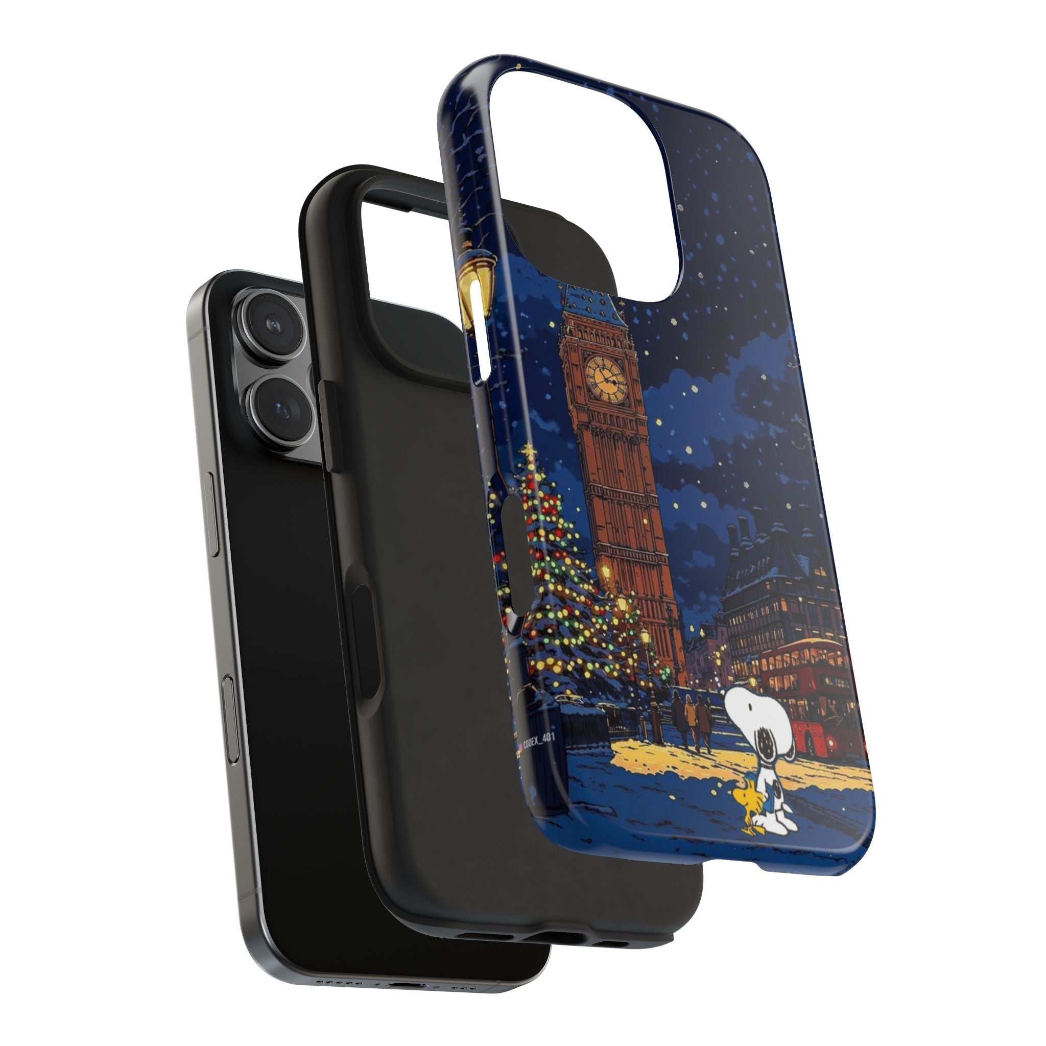 London Christmas Phone Case
