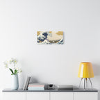 Great Wave Mashup Canvas