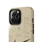 Graph Paper Phone Case