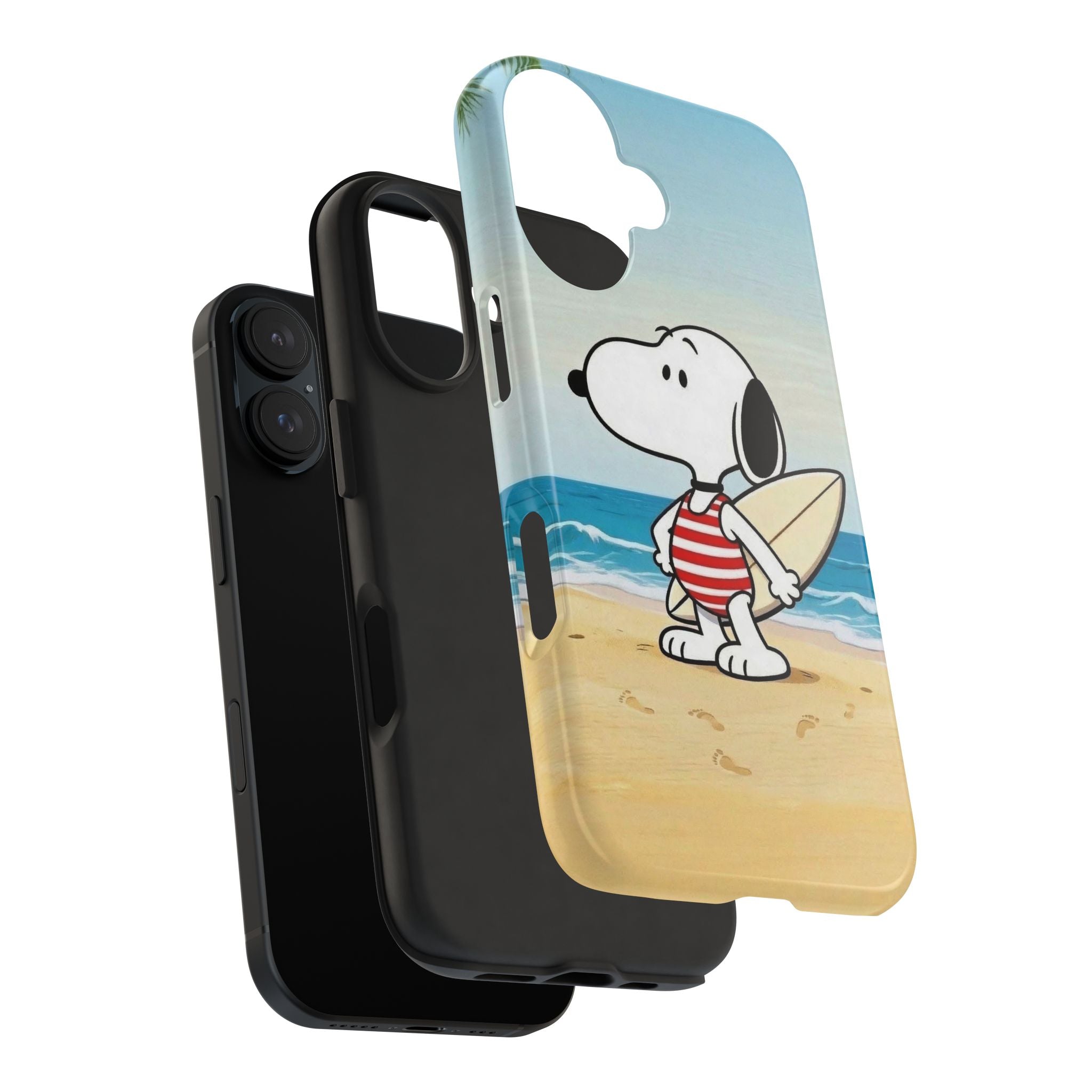 Beach Cartoon Surf Case