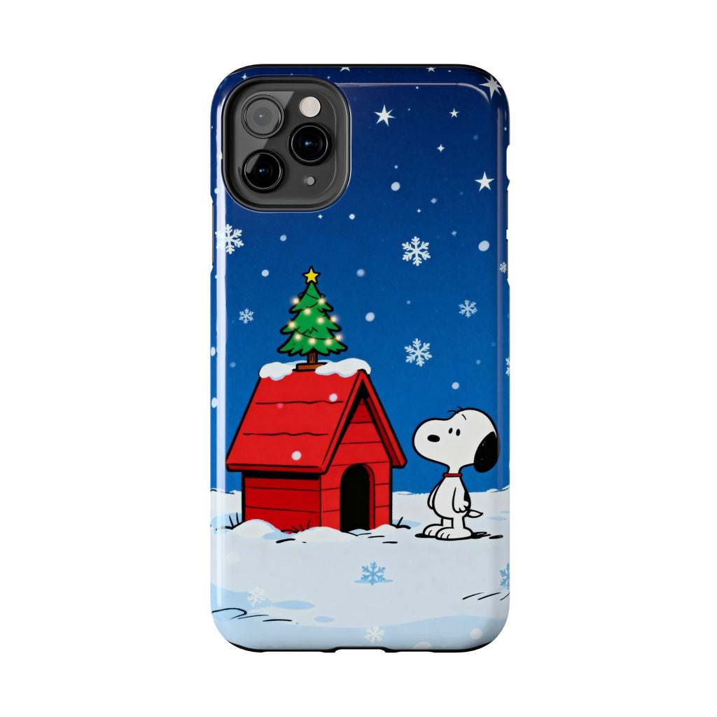 Christmas Doghouse Phone Case