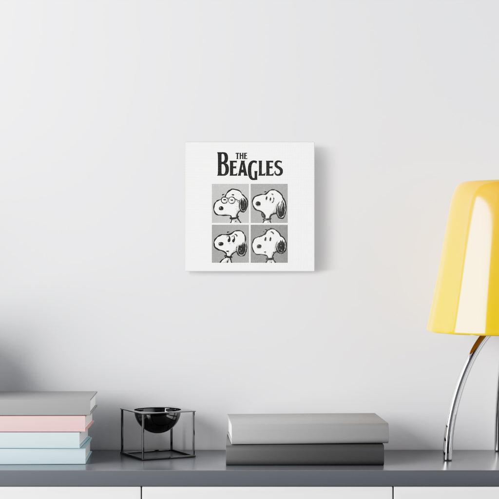 The Beagles Pop Canvas