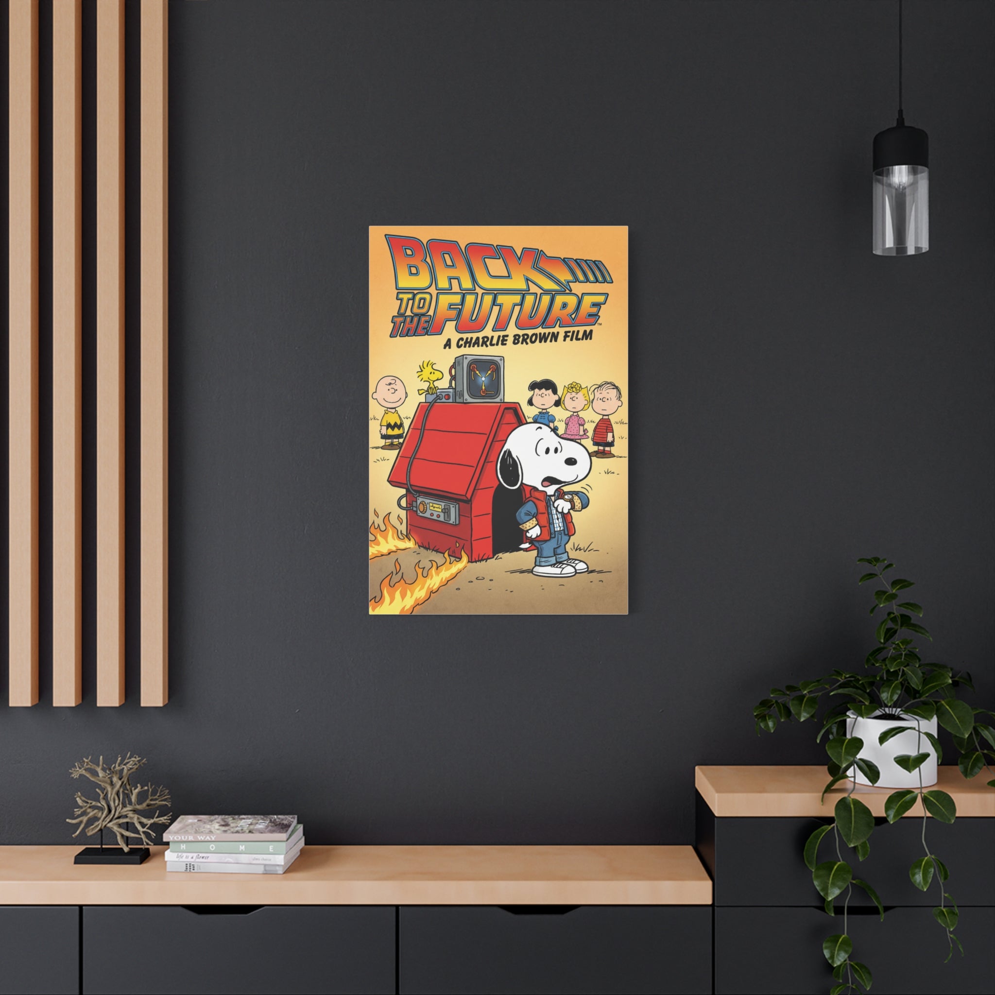 Back To The Future Canvas