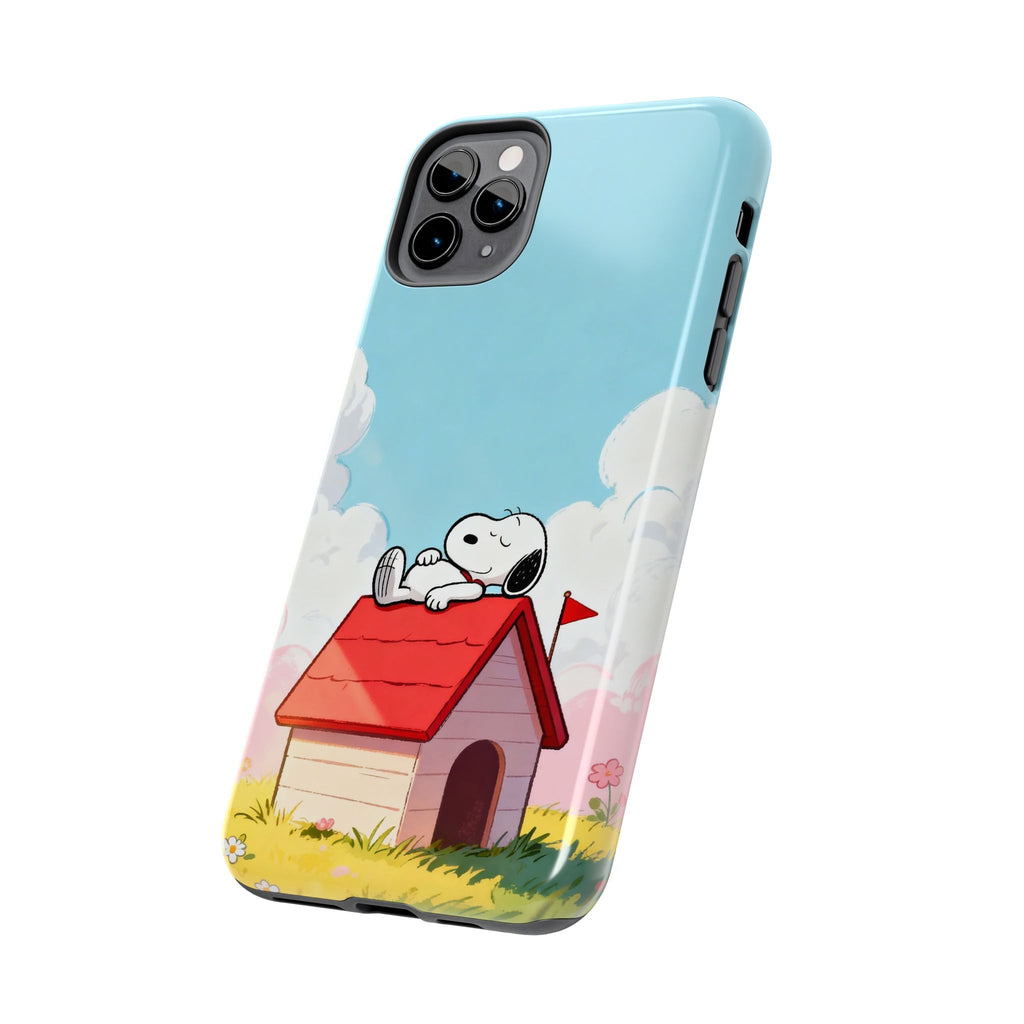 Relaxing Doghouse Phone Case