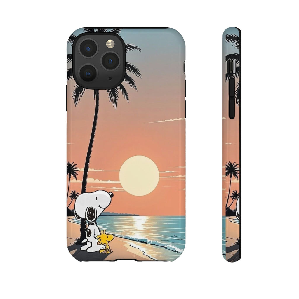 Snoopy Beach Sunset Phone Case