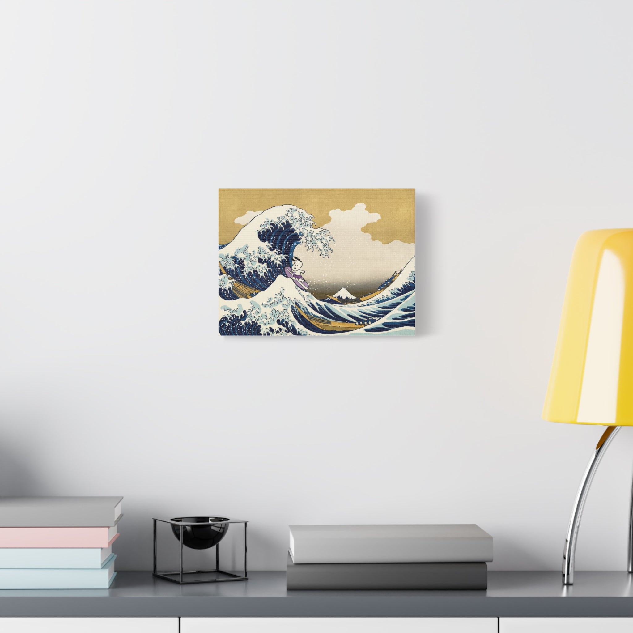 Great Wave Mashup Canvas