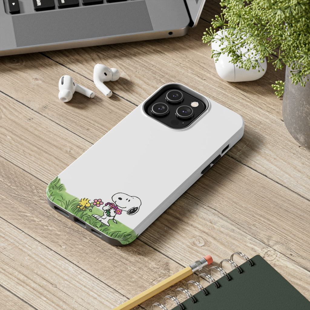 Woodstock Flowers Phone Case